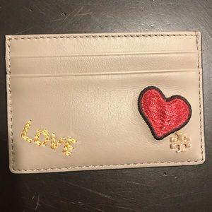 Tory Burch Leather Card Case - Brand New